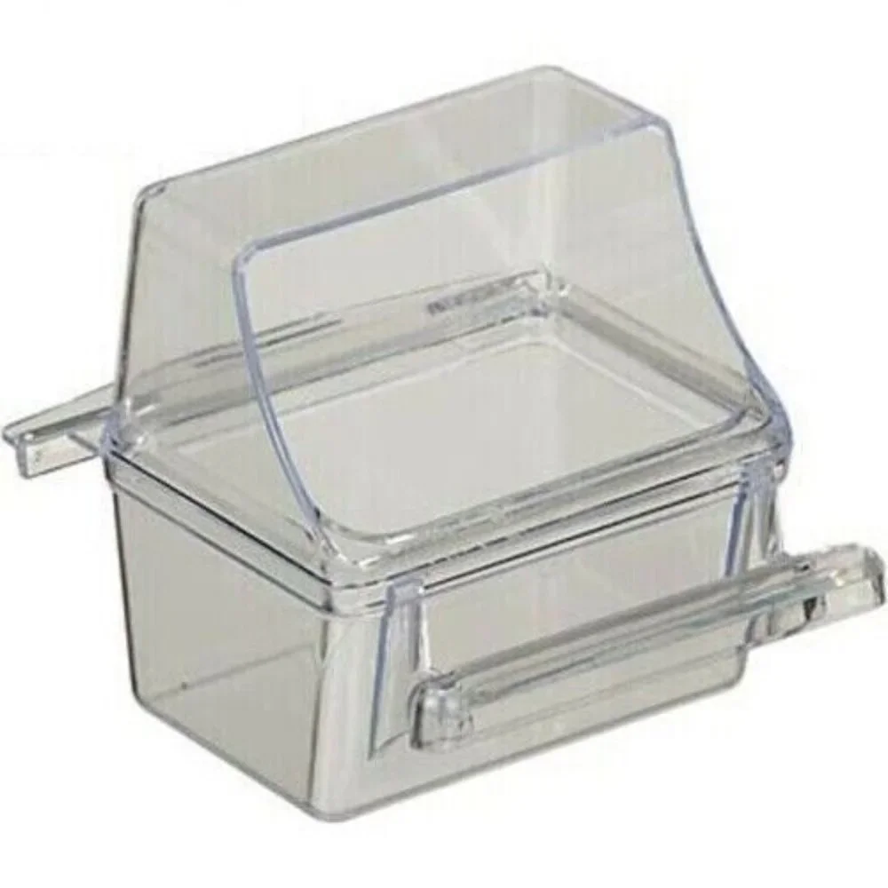 Hanging Bird Feeders for Cage transparent Plastic Food Container 3X pieces